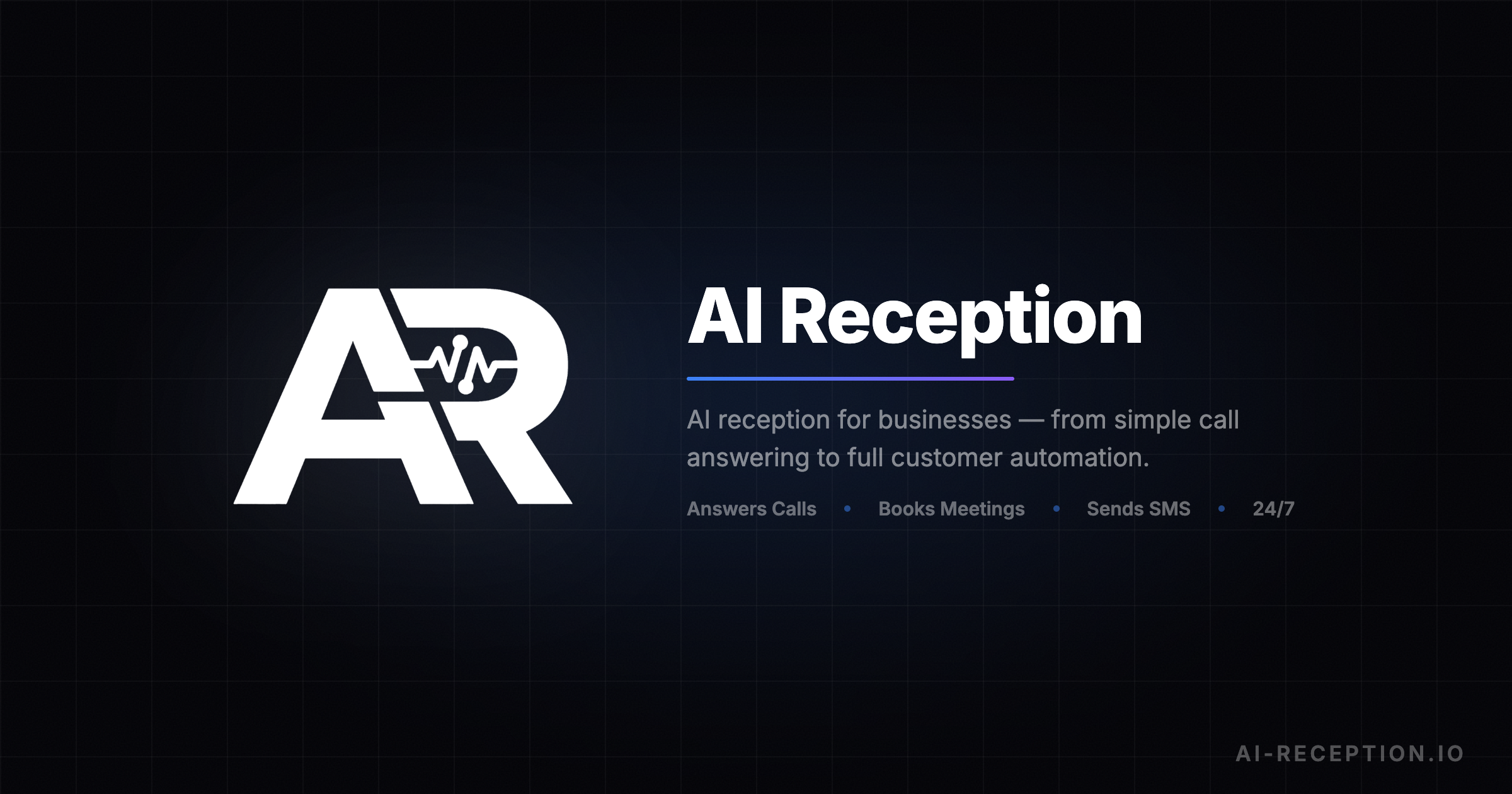AI Reception — Never Miss a Customer Again